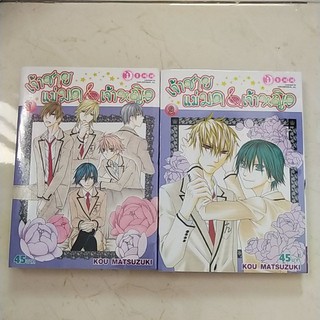 การ์ตูนมือสอง เรื่อง เจ้าชาย แม่มด&amp;เจ้าหญิง เล่ม 1,2