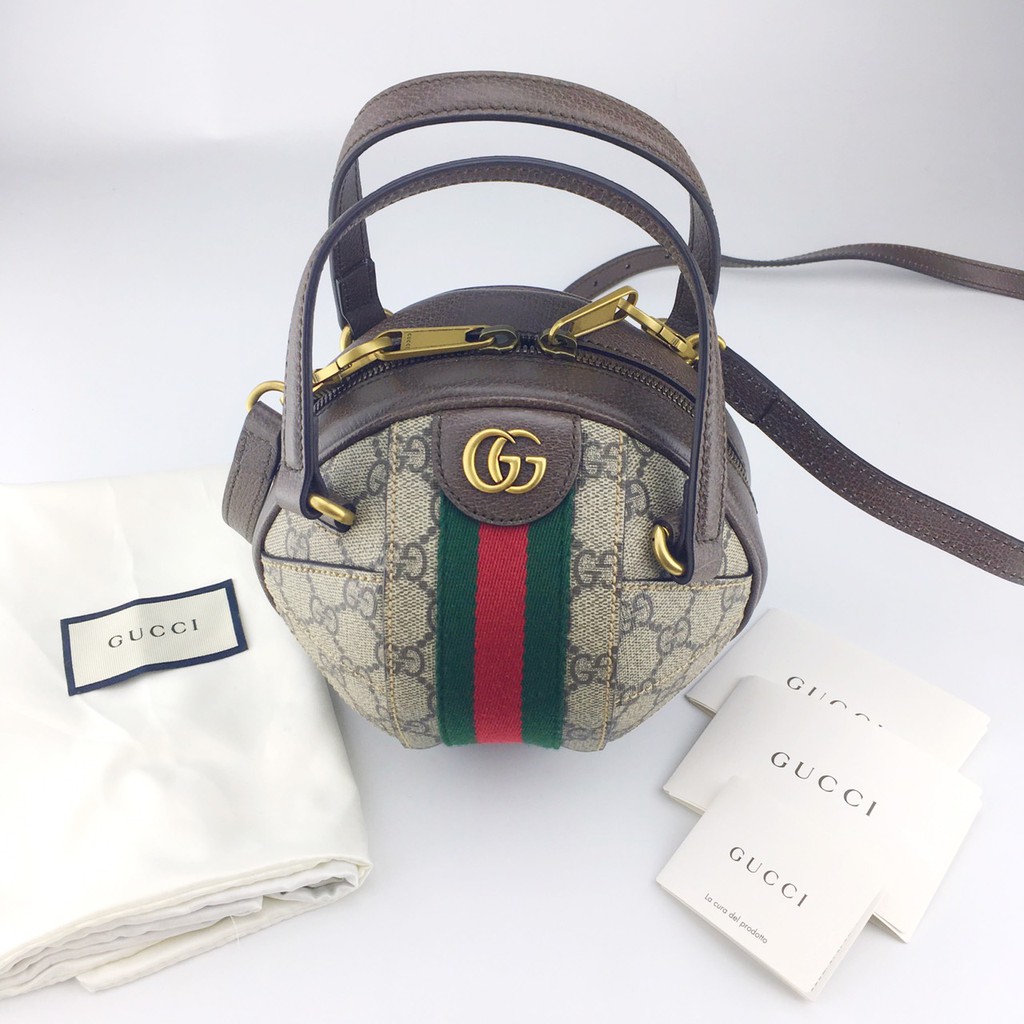Gucci Ball Bag กระเป๋าสะพายทรงกลม แบรนด์ กุชชี่ รุ่นบอลแบ็ค