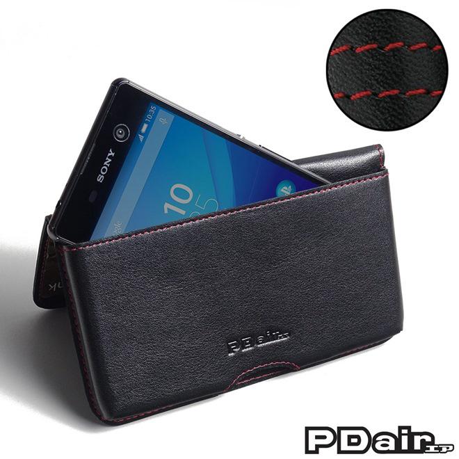 ซองหนังแท้ PDair Leather Wallet Pouch Case (ตะเข็บแดง)