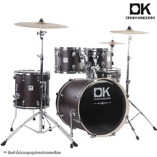 DK Drum Kingdom กลองชุด กลอง 5 ใบ / ขาตั้งฉาบ 3 ตัว ทำจากไม้ป๊อปลาร์ 6 ชั้น รุ่นซีรีย์ X-Man (Acoustic Drum Set) + แถมฟรีกระเดื่อง &amp; เก้าอี้กลอง ** ไม่รวมอุปกรณ์ทองเหลือง **