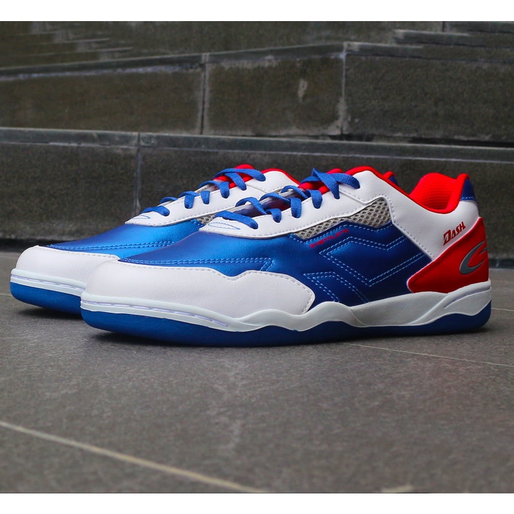 รองเท้าฟุตซอล GIGA รุ่น FG420 ไซส์ 37-44  ดำ/ขาว/น้ำเงิน