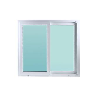 หน้าต่างบานเลื่อน หน้าต่างเลื่อน UPVC S-S มุ้ง HOFFEN 150x110 ซม. สีขาว หน้าต่างและวงกบ ประตูและหน้าต่าง UPVC 150x110CM