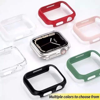 เคสกันรอยรอบ เคส เเข็ง ใส สำหรับ iWatch 10 9 8 42mm 45mm เคส CASE watch 7 44mm 46mm case iwatch