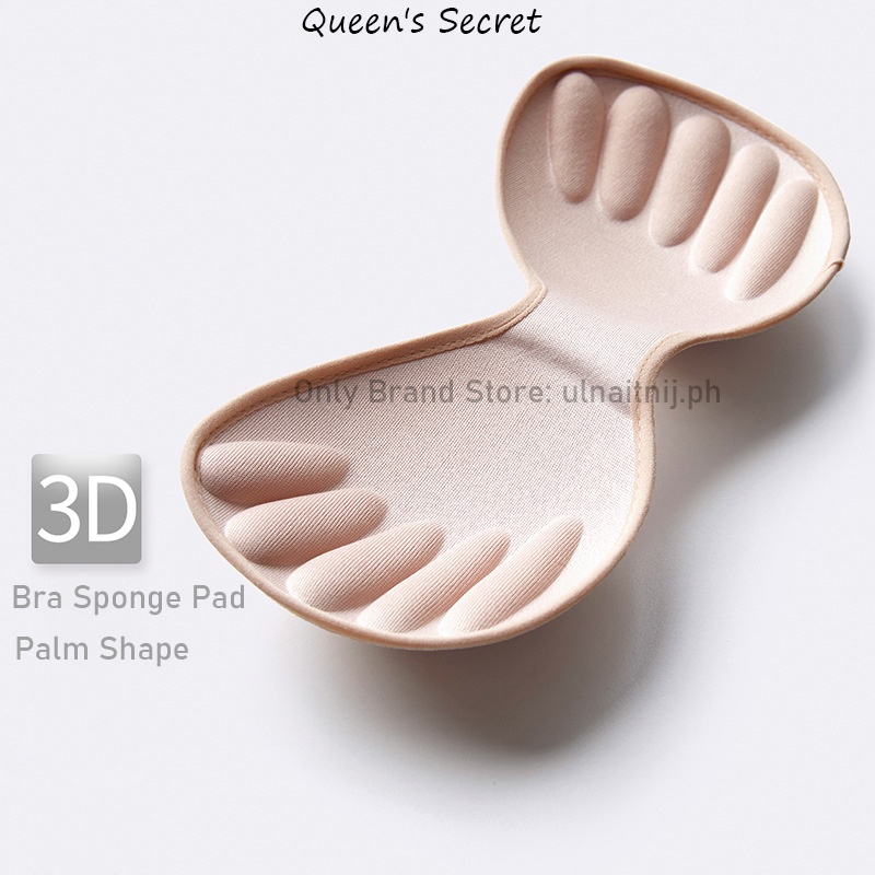 ญี่ปุ่นกีฬาชุดชั้นใน Push Up ซิลิโคนฟองน้ํา Bra Pad Breathable หน้าอก Pad Breathable แทรกชุดชั้นในอุปกรณ์เสริม
