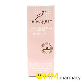 PRIMANEST HYDRATING BIRDNEST SUN GEL SPF50+PA++++ พรีมาเนสท์ ไฮเดรทติ้ง เบิร์ดเนสท์ ซันเจล 50G.