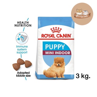 Royal canin Mini indoor puppy ขนาด 3 กก.