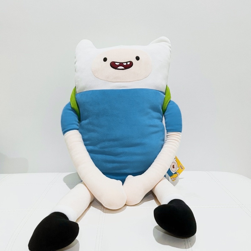 Adventure Time Finn ของแท้จาก Miniso cartoon network นิ่มมาก กอดอุ่น มีแขนขา ขนาด 43 cm
