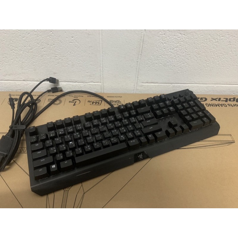 Keyboard RAZER BLACKWIDOW ELITE (RAZER GREEN SWITCH) (สินค้ามือสอง,มีตำหนิ)