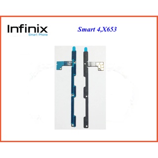 สายแพรชุด Pwr.On-Off+Vol.infinix Smart 4,X653