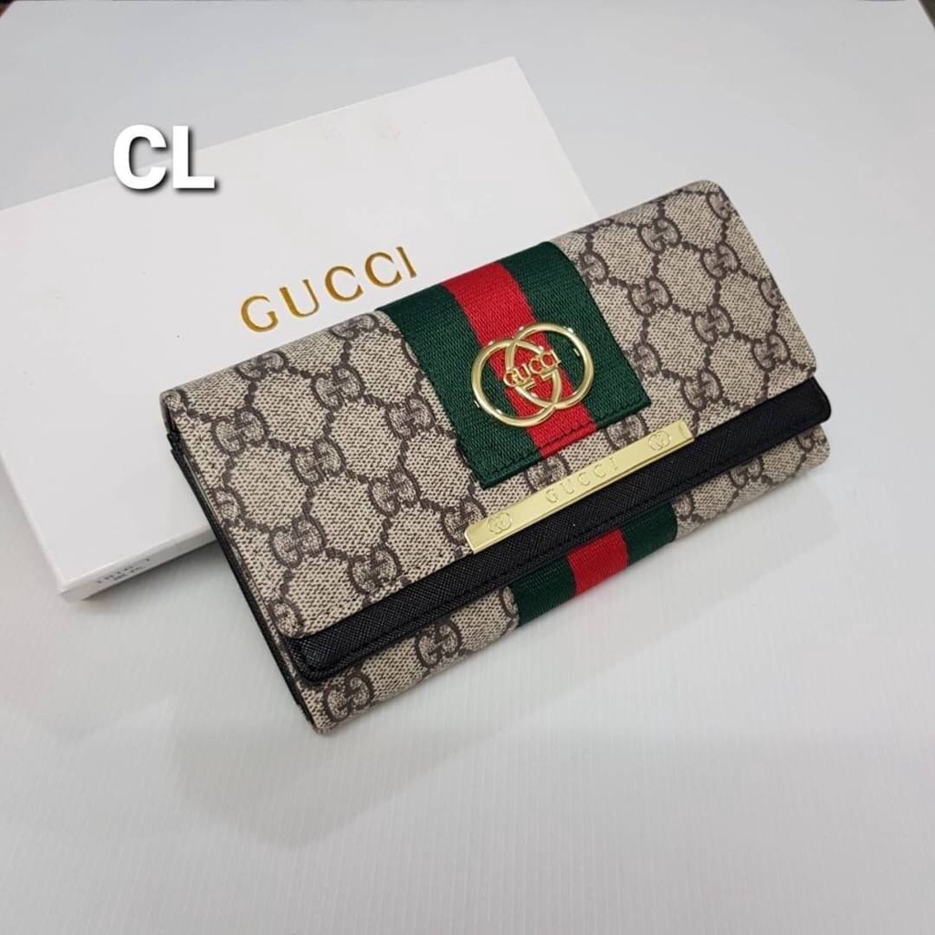 กระเป๋าสตางค์ Gucci long wallet
