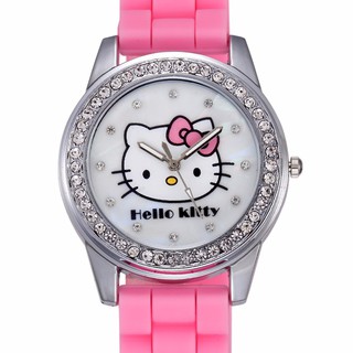 ทักแชทมา เพื่อรับโค้ดนะจ้ะ นาฬิกา Hello Kitty นาฬิกาซิลิโคน นาฬิกาควอตซ์