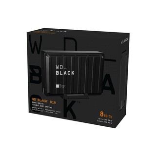 WD Black 8TB D10 Game Drive Desktop External WDBA3P0080HBK-SESN (Warranty 3Y) #สินค้าใหม่ประกันศูนย์100%