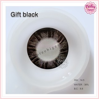 คอนแทคเลนส์ Pretty Doll GIFT-BLACK ดำ