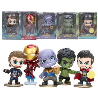 ฟิกเกอร์ The Avengers endgame Captain America iron man Thanos Hulk