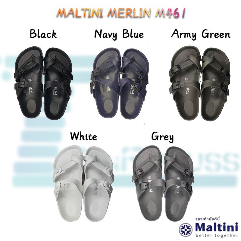 SG SELLER Red Apple Shoes Maltini M461 Double Strap Sandal Shoes