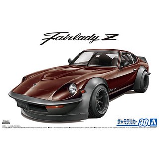 โมเดลรถยนต์ AOSHIMA NISSAN S30 FairladyZ AERO CUSTOM 1/24