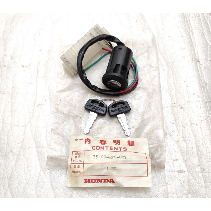 กุญแจจุดระเบิด honda win100 win 100 win-100 old lama nos