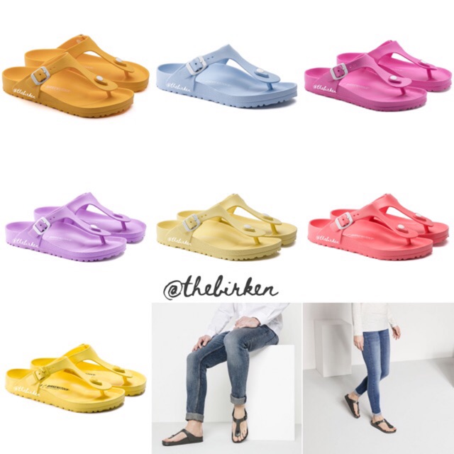 พรีไม่ถึง20วัน✨Birkenstock Gizeh EVA หลากสี ของแท้100% จากช้อป💯🇩🇪