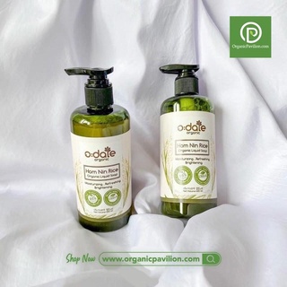 Adale Organic อเดล สบู่เหลวข้าวหอมนิลออร์แกนิค Organic Hom Nin Rice Liquid Soap (300 ml)