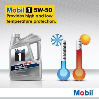 Mobil1 5W-50 Excellent Wear Protection