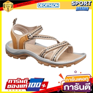 รองเท้ารัดส้นผู้หญิงสำหรับใส่เดินในเส้นทางธรรมชาติรุ่น NH110 (สีเบจ) Womens sandals for walking on nature trails: NH110