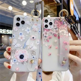 เคสโทรศัพท์ลายดอกไม้สําหรับ samsung galaxy note 10 plus 9 8 s8 s9 s10 plus