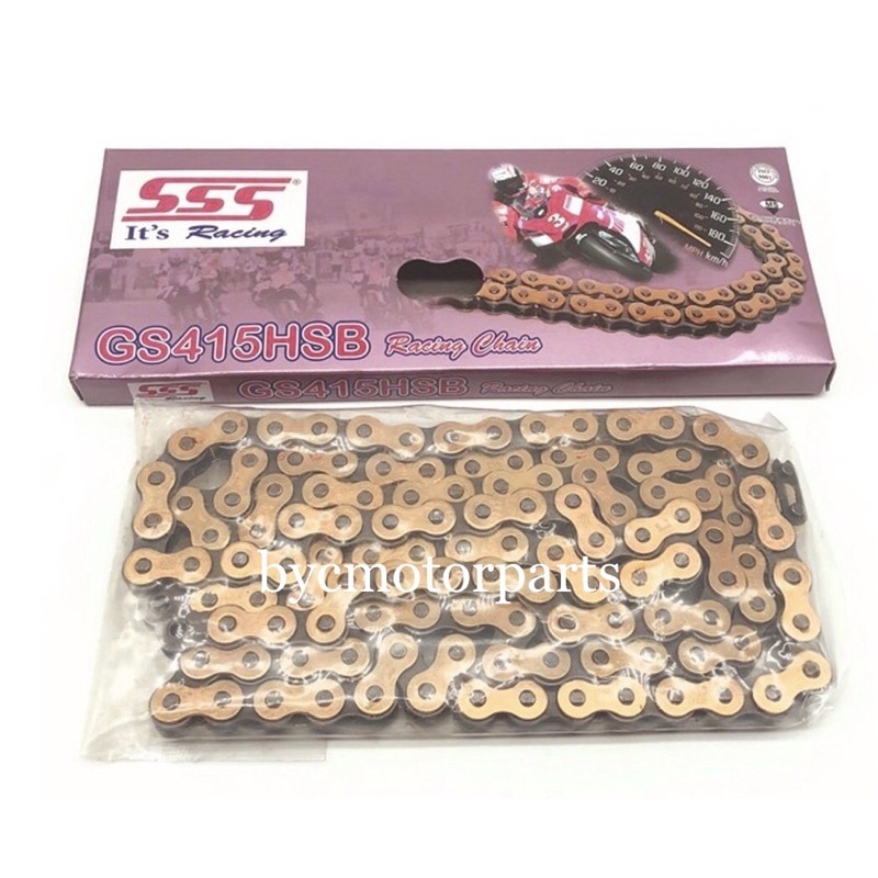 SSS 415 RACING GOLD CHAIN GS415HSB X 122L/132L
