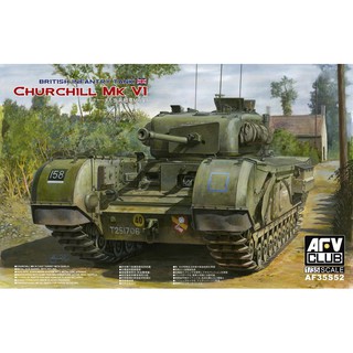 โมเดลประกอบ AFV Club 1/35 AF35S52 CHURCHILL MK V1