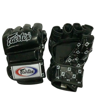 Fairtex Boxing Gloves MMA FGV17 Split Knuckles Black