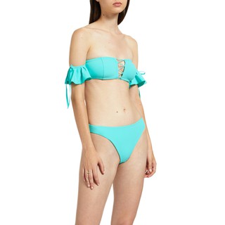 Angelys Balek ชุดว่ายน้ำ Blue Off The Shoulder Bikini รุ่น SS20SW00102010 สีฟ้า