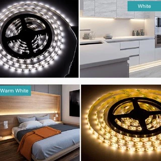 ไฟ LED RGB Usb Strip SMD 5050 เทปยืดหยุ่น 2835 สีขาวอบอุ่นสําหรับตกแต่งห้องนอน 16 สีห้องครัวทีวี Backlight Wall Christmas งานแต่งงานตกแต่งกลางแจ้ง