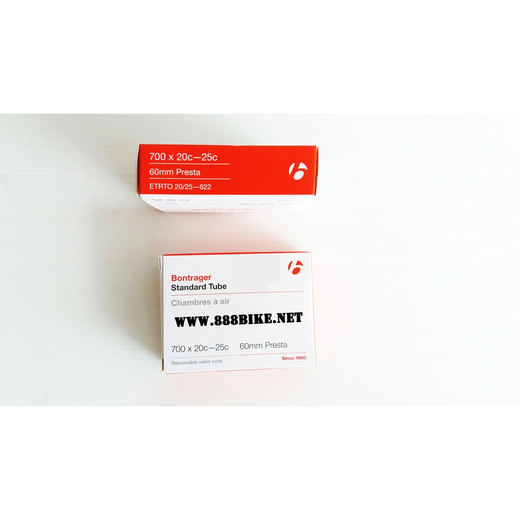 ยางในเสือหมอบ Bontrager 700Cx20-25 หัวเล็ก (700x23c,700x25c)
