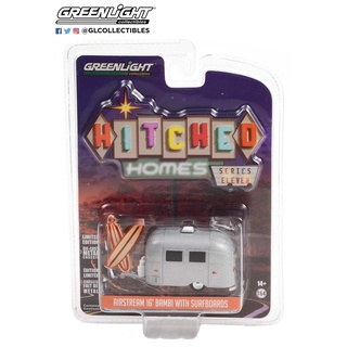 Greenlight 1/64 Hitched Homes Series 11 Airstream 16 Banbi With Surfboards 34110-F