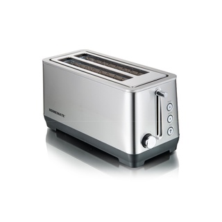 เครื่องปิ้งขนมปังแผ่นยาว 2 ช่อง Automatic 2 Long Slot Toaster เครื่องปิ้งขนมปัง เครื่องอบขนม