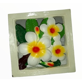 แผ่นหินทราย รูปดอกลีลาวดี (ช่องลม)