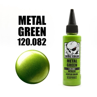 Skull Color 120.082 Metal Green