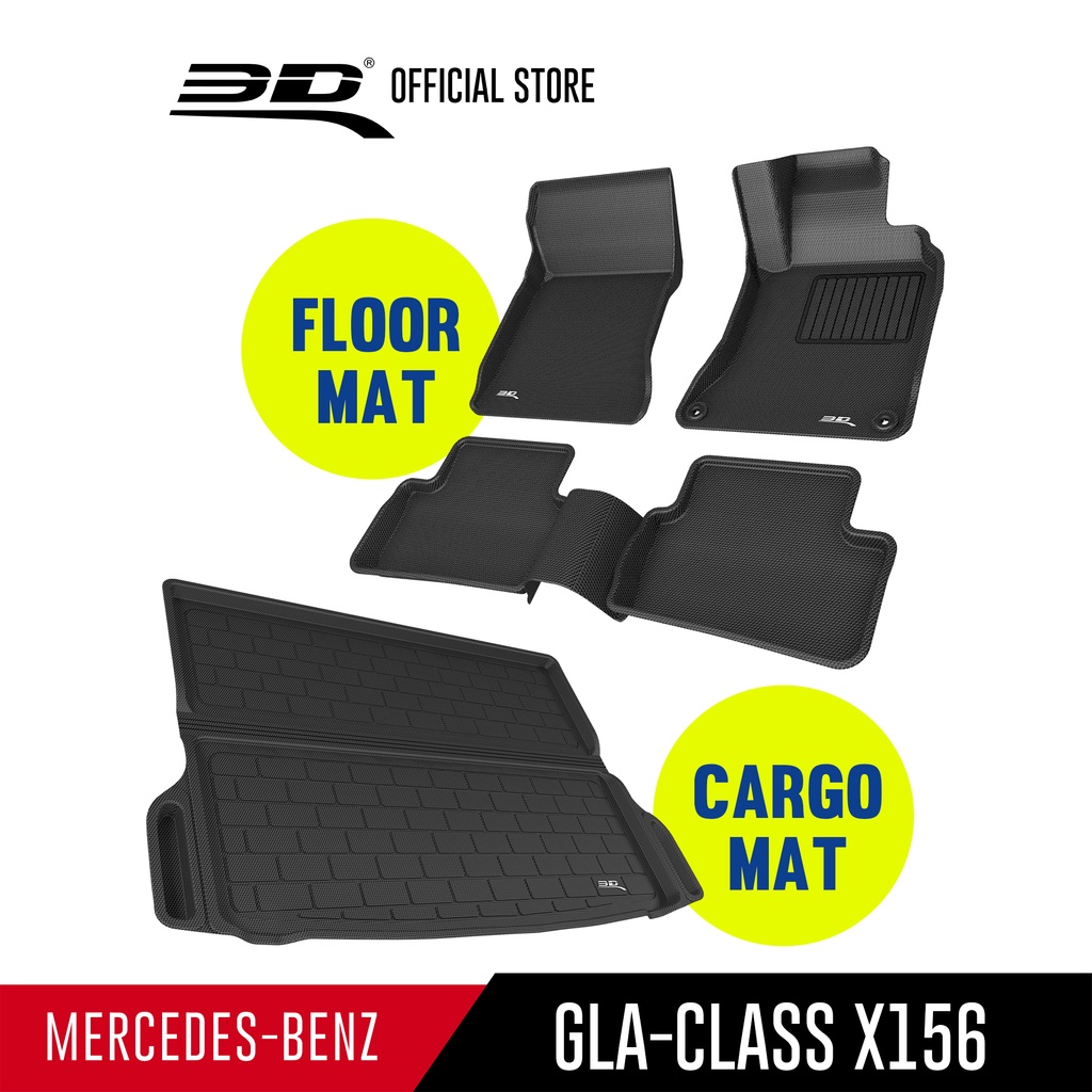 MERCEDES BENZ พรมปูพื้นรถยนต์ครบเซ็ต MERCEDES BENZ GLA (X156) ปี 2014-2019