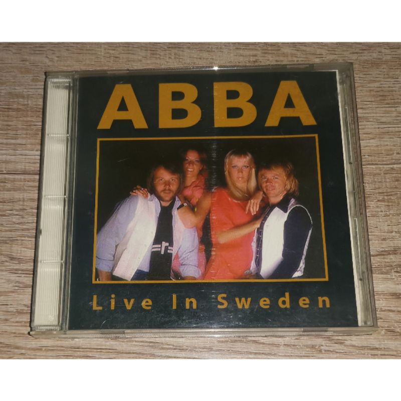Abba ซีดี CD Album Abba Live in Sweden