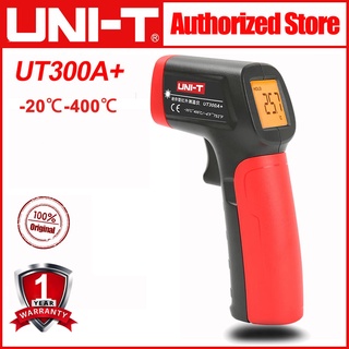 UN-T  UT300A+ Infrared thermometer เครื่องวัดอุณหภูมิอินฟราเรด - 20°C - 400°C ปืนอุณหภูมิอุตสาหกรรม อุณหภูมิเครื่องปรับอากาศอุณหภูมิอุปกรณ์