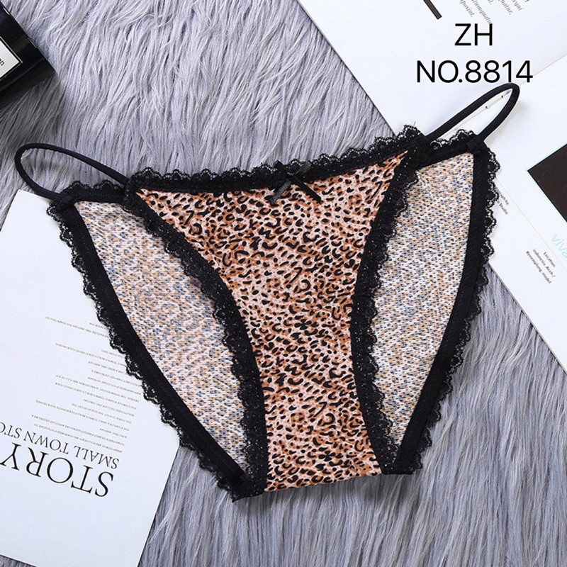 กางเกงชั้นในบิกินีลายเสือZH.8814 - รูปที่ 6