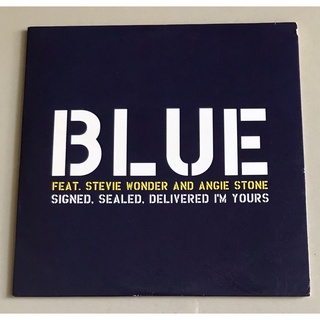 ซีดีซิงเกิ้ล ลิขสิทธิ์ มือ 2...149 บาท “Blue” ซิงเกิ้ล "Signed, Sealed, Delivered Im Yours" ปกซองกระดาษแข็ง Made in EU