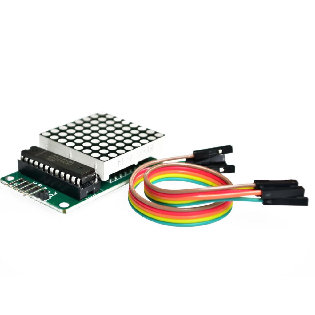 MAX7219 Dot Led Matrix Module MCU LED Display Control Module Kit