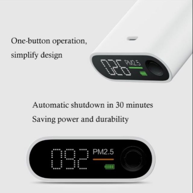 พร้อมส่ง​Xiaomi Smartm PM2.5 Monitor
เครื่องตรวจวัดฝุ่นละอองPM2.5
(พร้อมส่ง)​