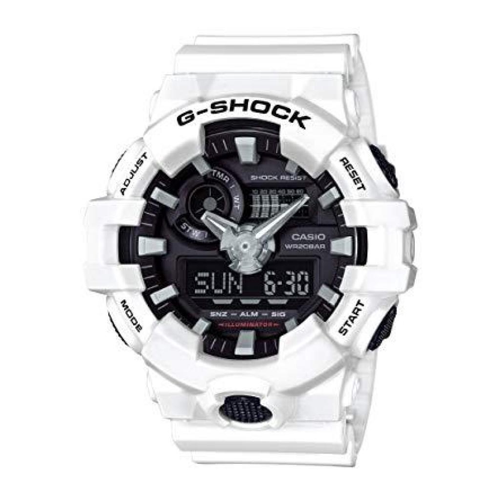 stylish Sophisticated G-SHOCK นาฬิกาข้อมือ GA-700-1BDR -Whitetylish Sophisticated G-SHOCK นาฬิกาข้อมือ GA-700-1BDR -Whit