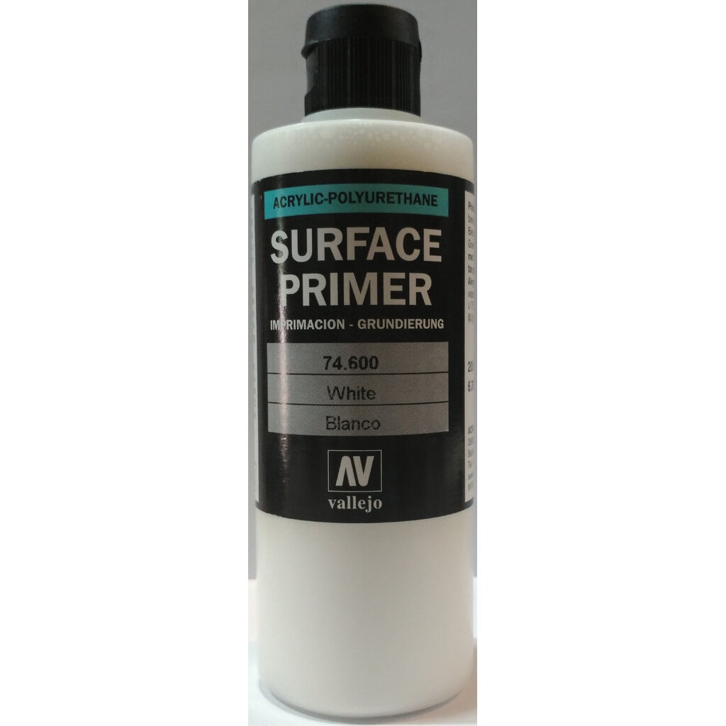 Vallejo Surface Primer 74.602 BLACK 200ml