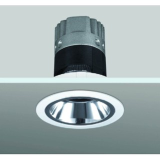 โคมไฟดาวไลน์ฝังฝ้าหน้ากลม ปรับมุมไม่ได้  Recessed fixed downlight MR16