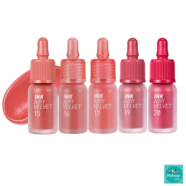 เครื่องสำอาง ของแท้:พร้อมส่ง Peripera Ink Airy Velvet Tint 4g
