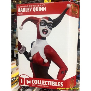 [2018.06] DC Direct Statue Harley Quinn White &amp; Black Harley Quinn Red By Jae Lee Statue