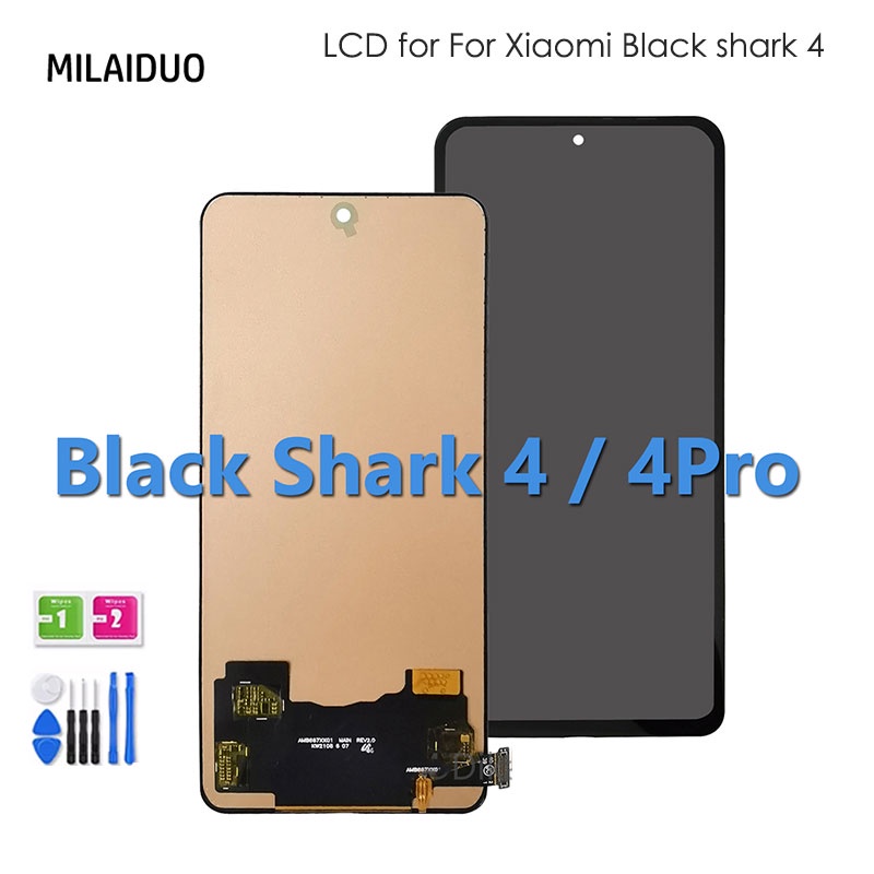 ชุดประกอบหน้าจอสัมผัส LCD สําหรับ Xiaomi Black Shark 4 SKW-H0 DLT-A0 Black Shark 4 Pro