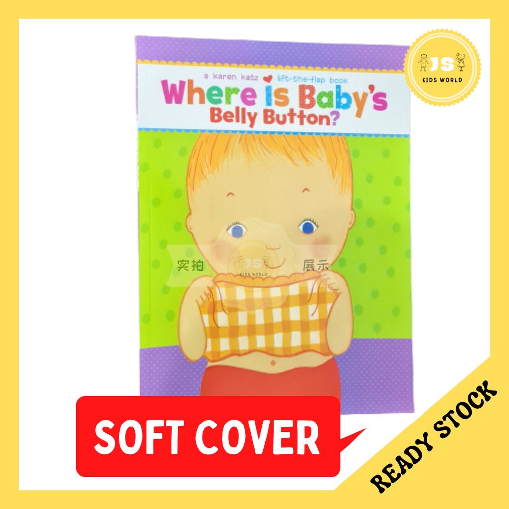 ปกอ่อนWhere is Babys Belly Button? หนังสือภาษาอังกฤษเด็กอายุ 0-3 ปี/การศึกษาก่อนวัยเรียน